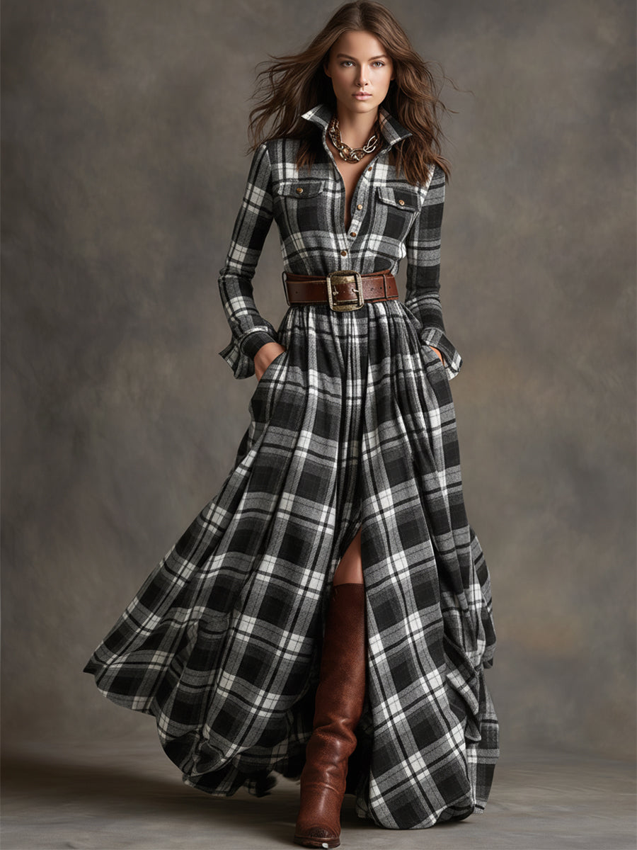 Poppy - Classic Belted Shirt Dress