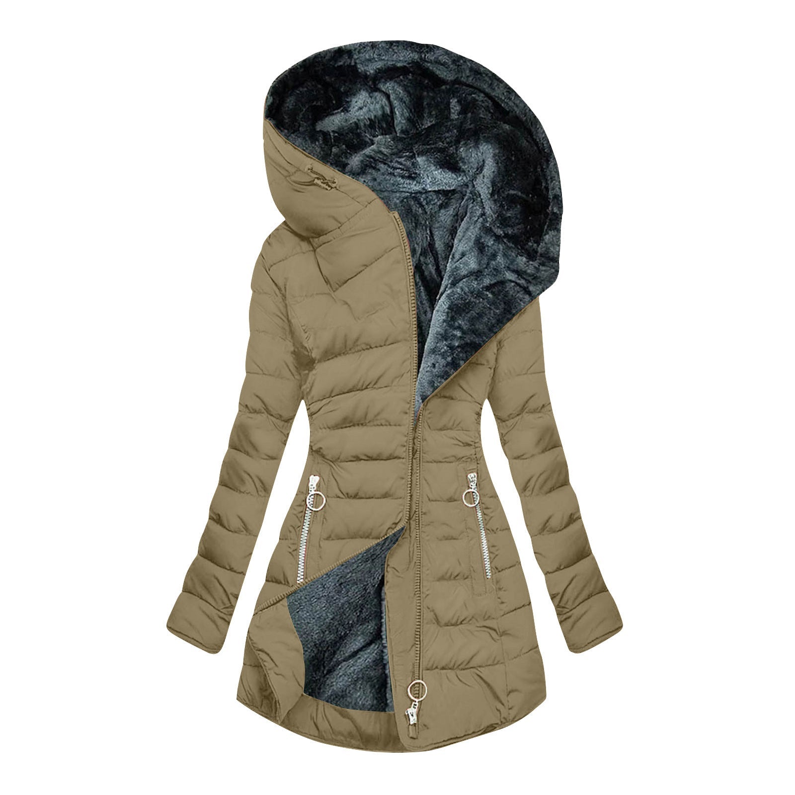 Giulia – Winter Down Jacket with Hood