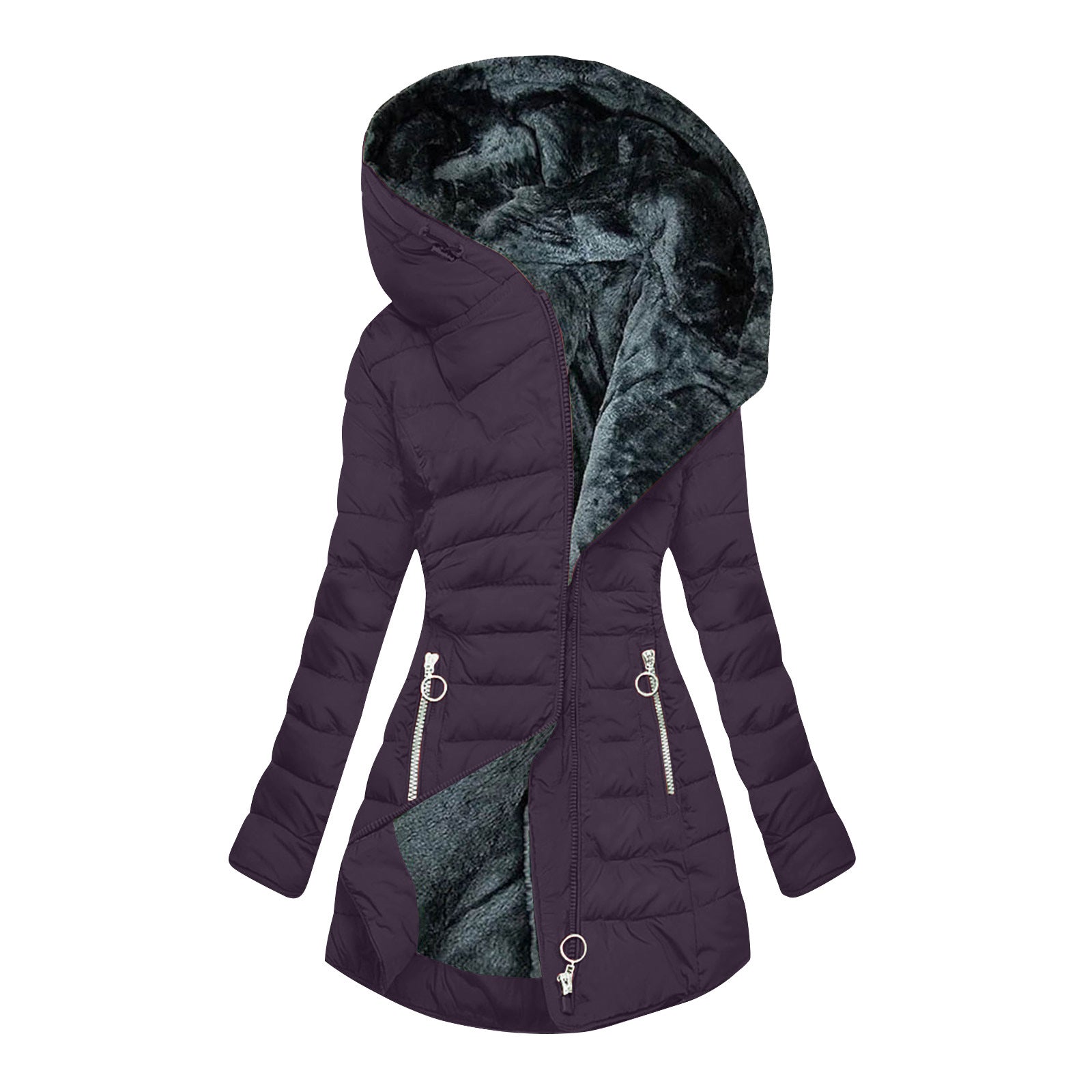 Giulia – Winter Down Jacket with Hood