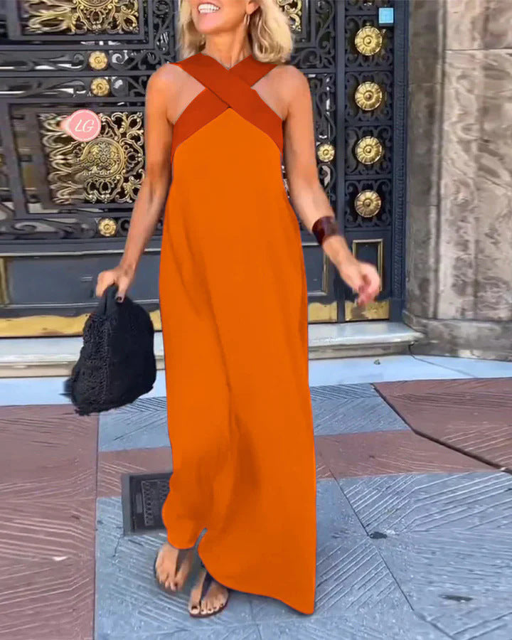 The Crossed Shoulder Dress