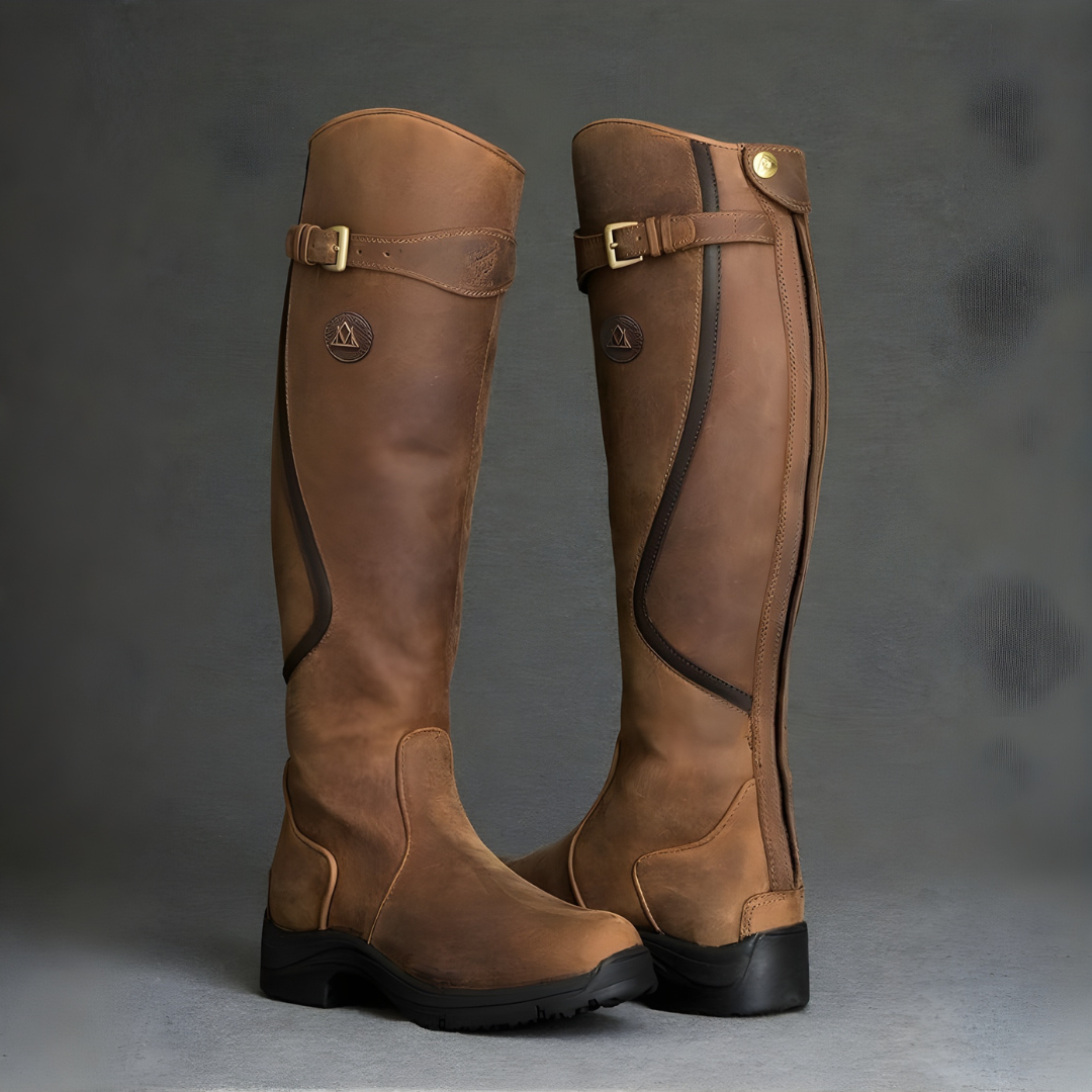 Maeve | Waterproof Knee High Leather Boots
