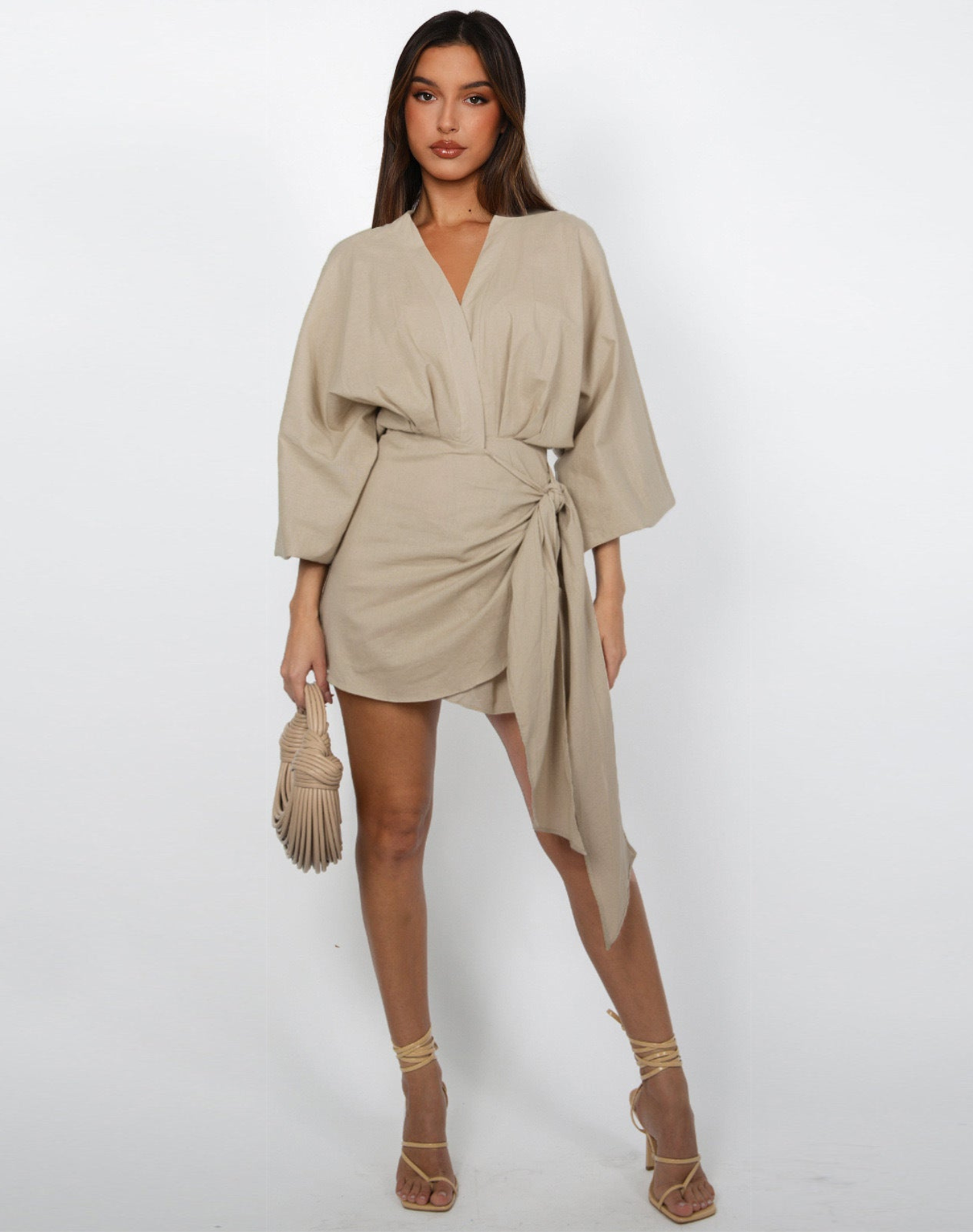 Women's V-Neck Wrap Dress