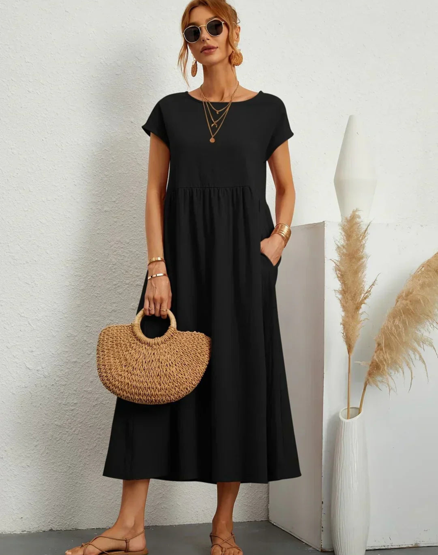 Cintia - Casual Midi Dress