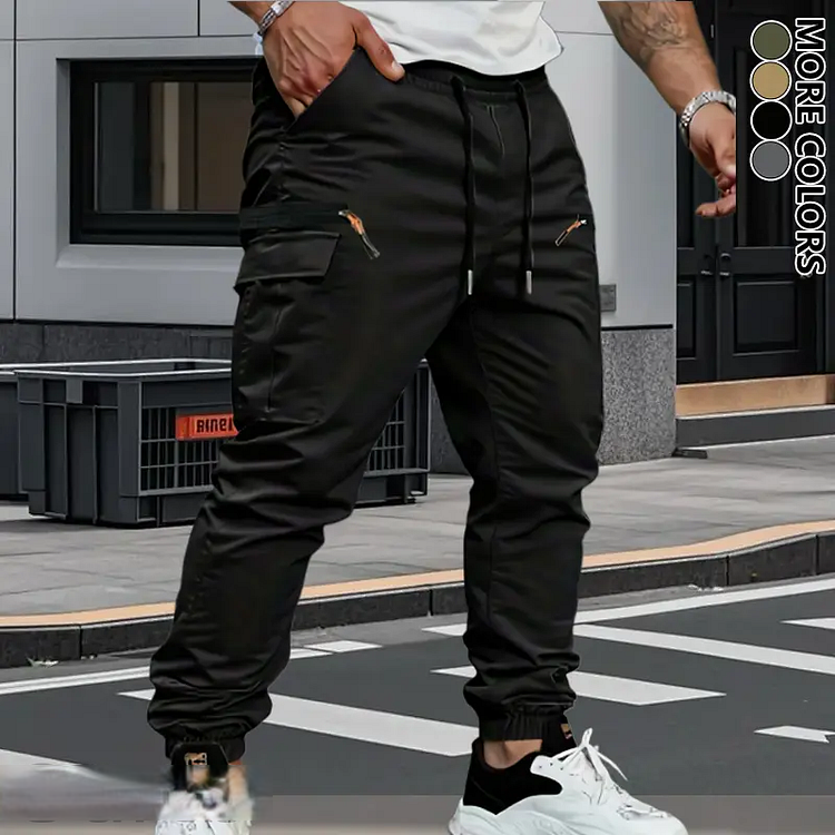 Modern Utility Stretch Trousers