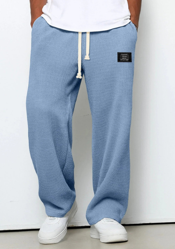 Gerald | Wide trousers with adjustable waistband