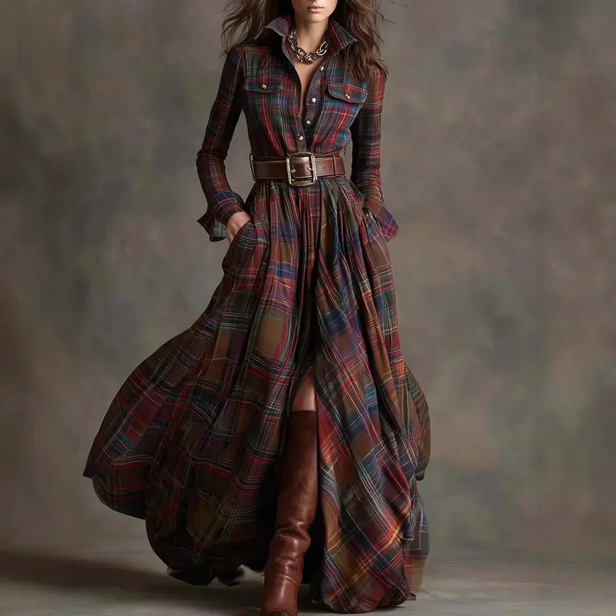 Bryanna - Sophisticated Maxi Dress