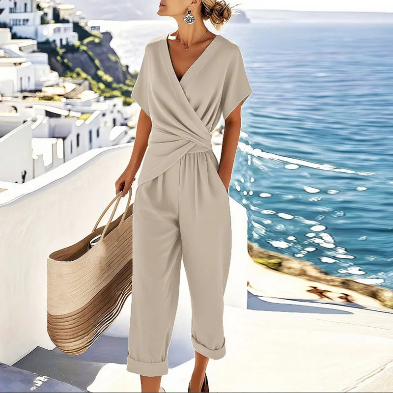 Nerissa – Wrap Detail Jumpsuit