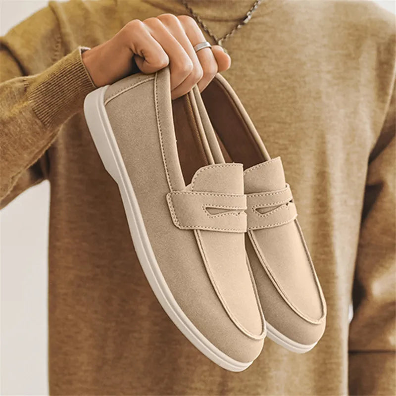 Sant-Antonio Italian Suede Loafers