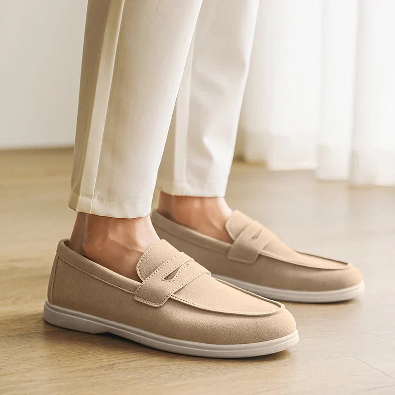 Sant-Antonio Italian Suede Loafers