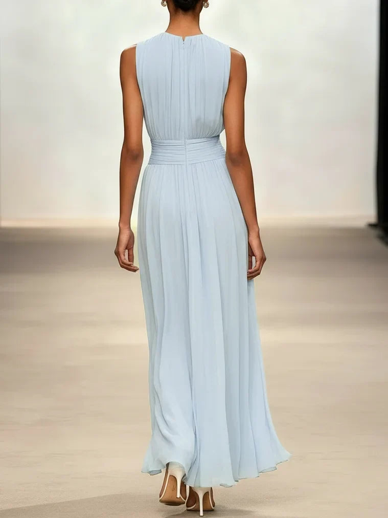 Crisha | Gerafftes A-Linien-Kleid