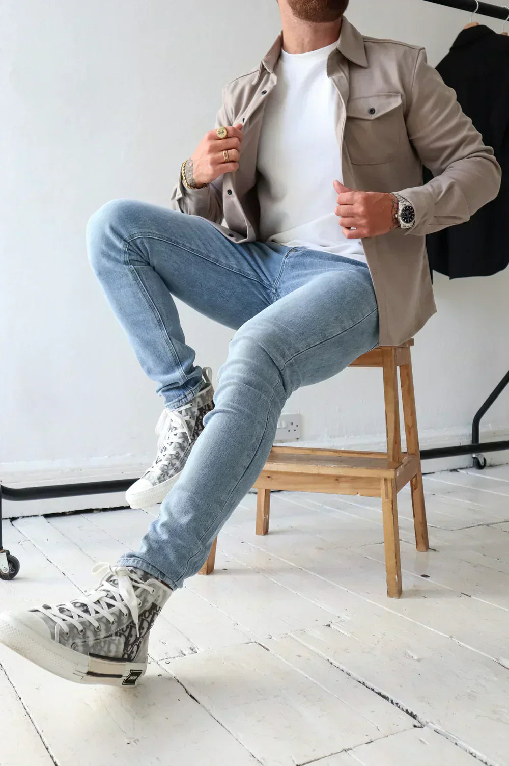 Declan | Button-Up Overshirt Jacket