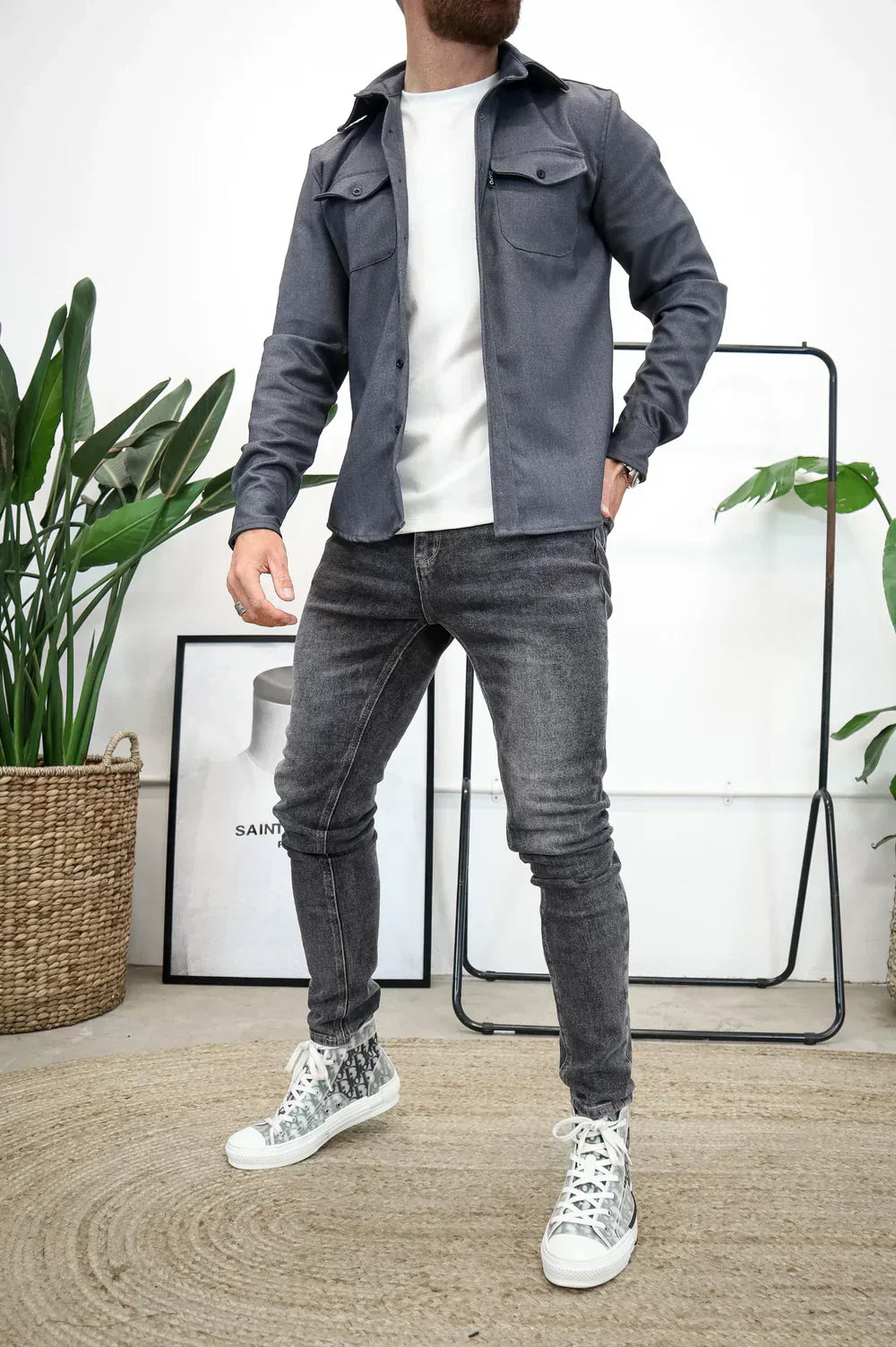 Declan | Button-Up Overshirt Jacket