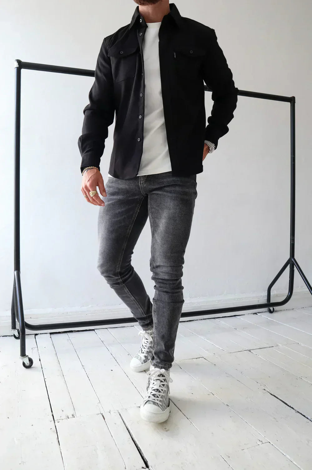 Declan | Button-Up Overshirt Jacket