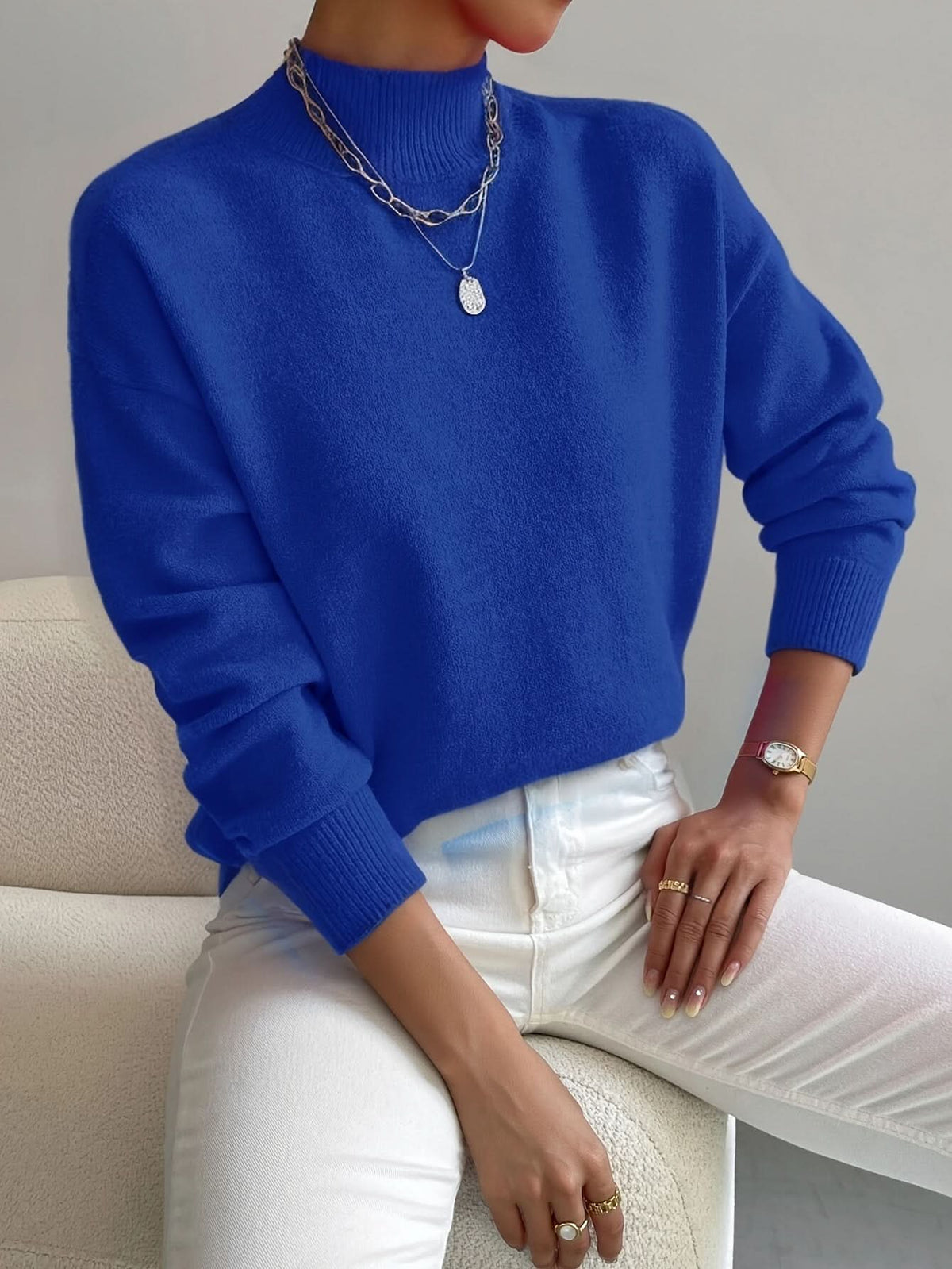 ROSALIE ROLL NECK JUMPER