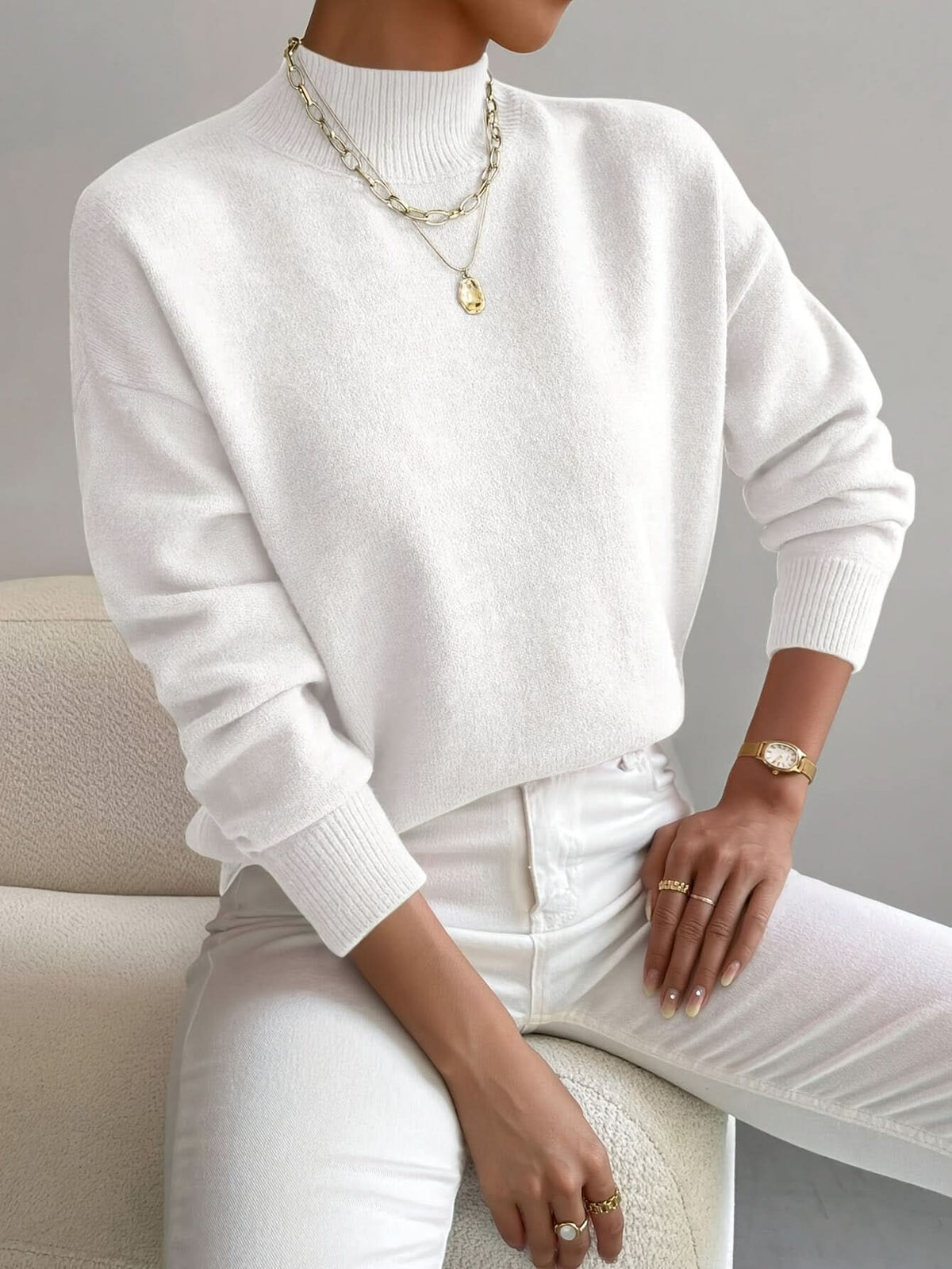 ROSALIE ROLL NECK JUMPER