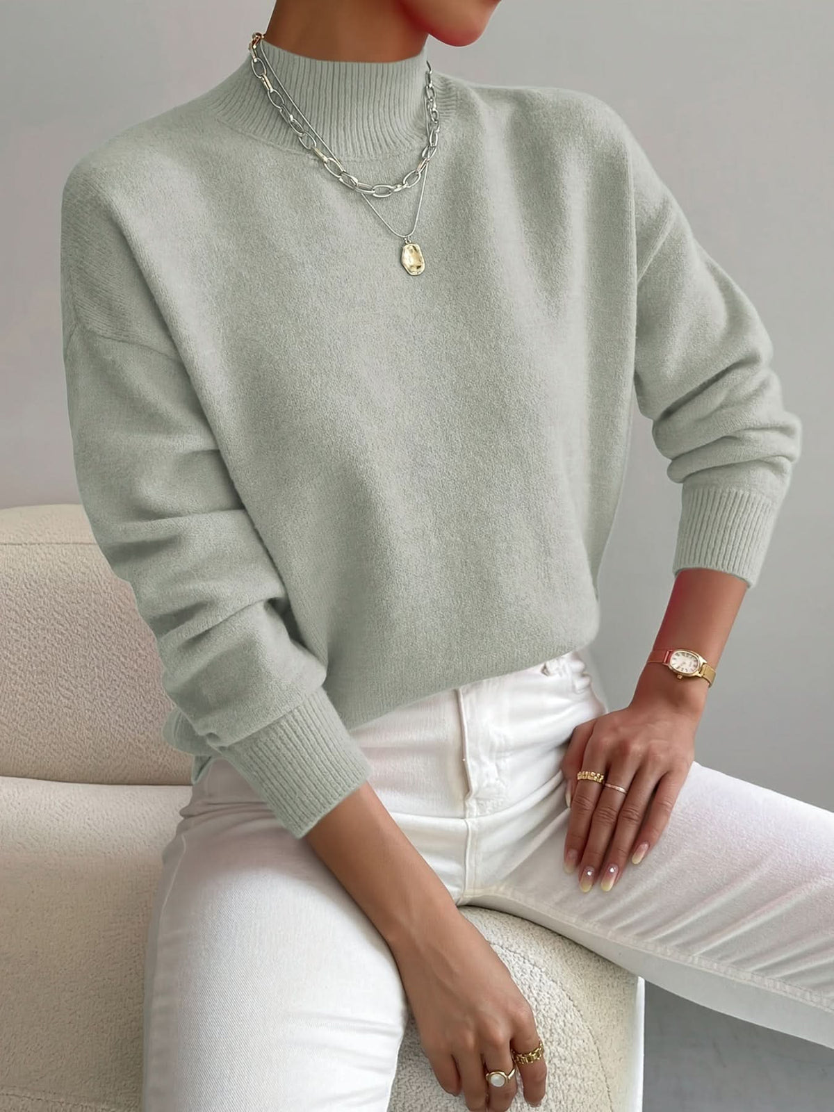 ROSALIE ROLL NECK JUMPER