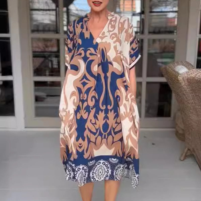 Amelia | Boho Belly Coverage Dress